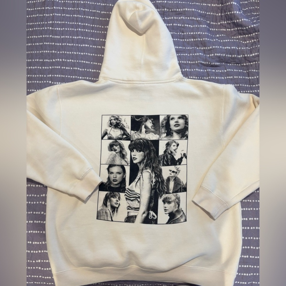 Taylor Swift The Eras Tour Original Cream Sweatshirt
